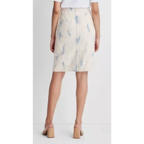 Future Collective with Gabriella Women's High-Rise Midi Denim Skirt Size 4 New - Picture 3 of 12